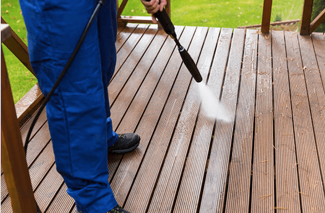 deck cleaning independence